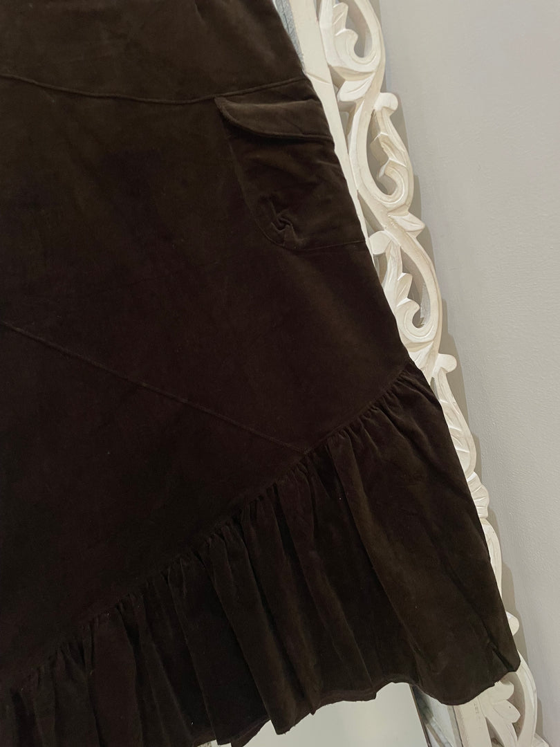 Vintage Corduroy Skirt-Waist 30