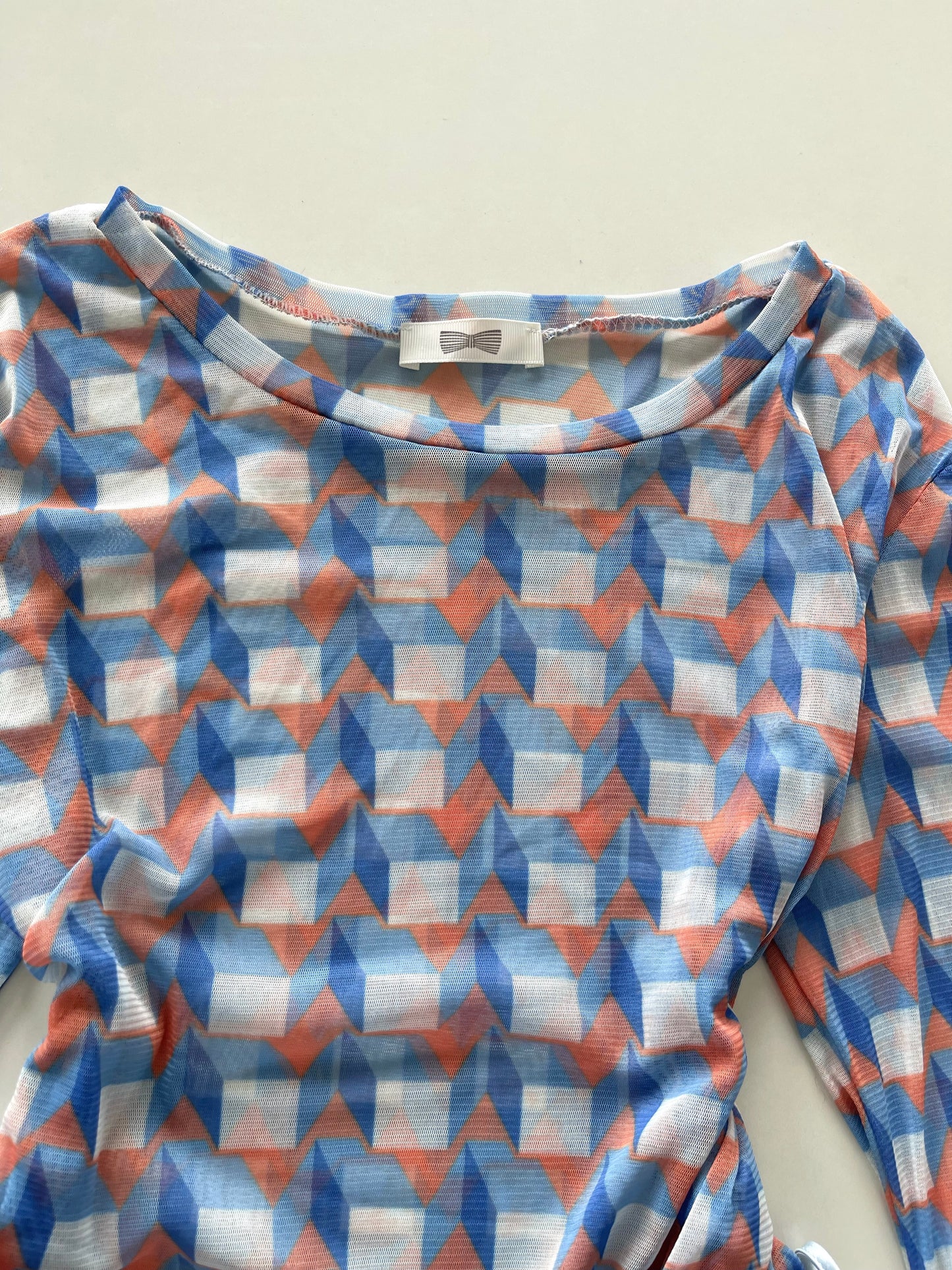 Y2k Sheer Top-Bust 42 to 44