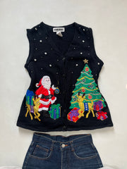 Christmas Sweater Vest-Bust 36