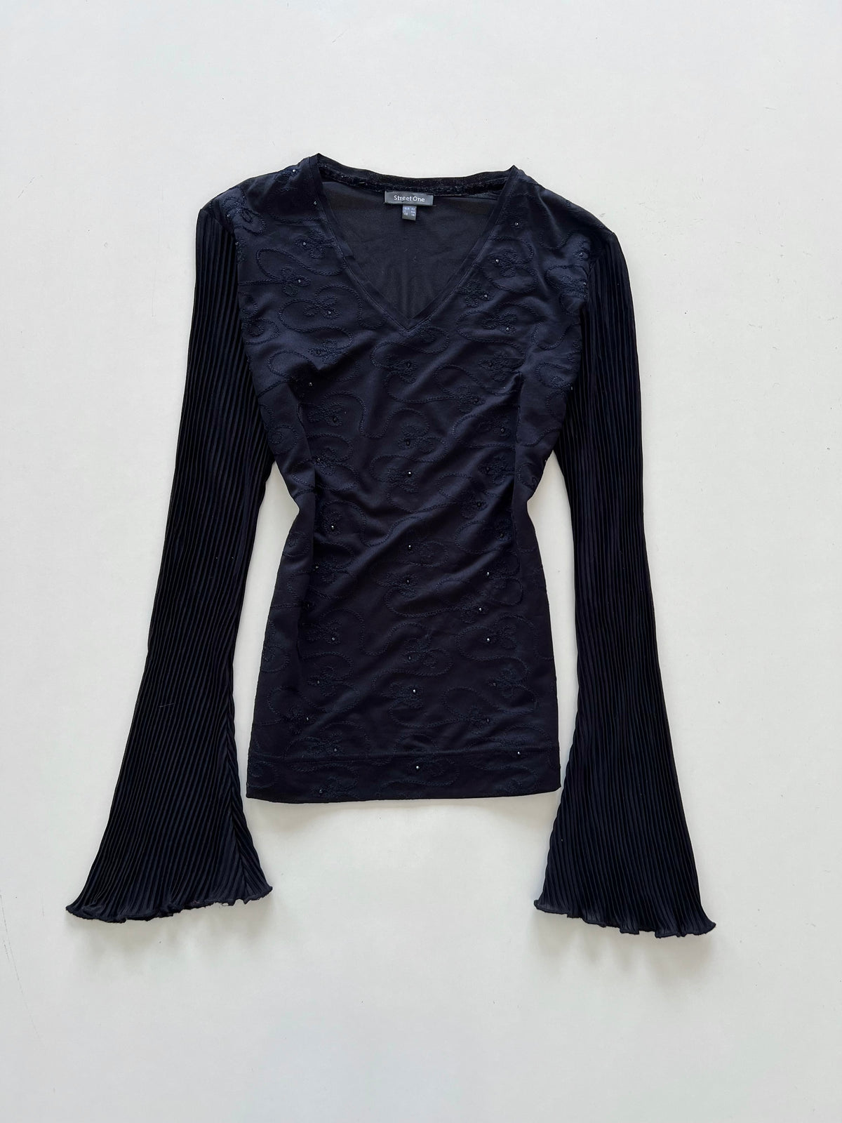 Street One Embroidered Vintage Top-Bust 34