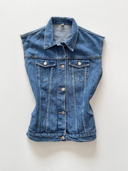 Stylish Denim Jacket-Bust 42