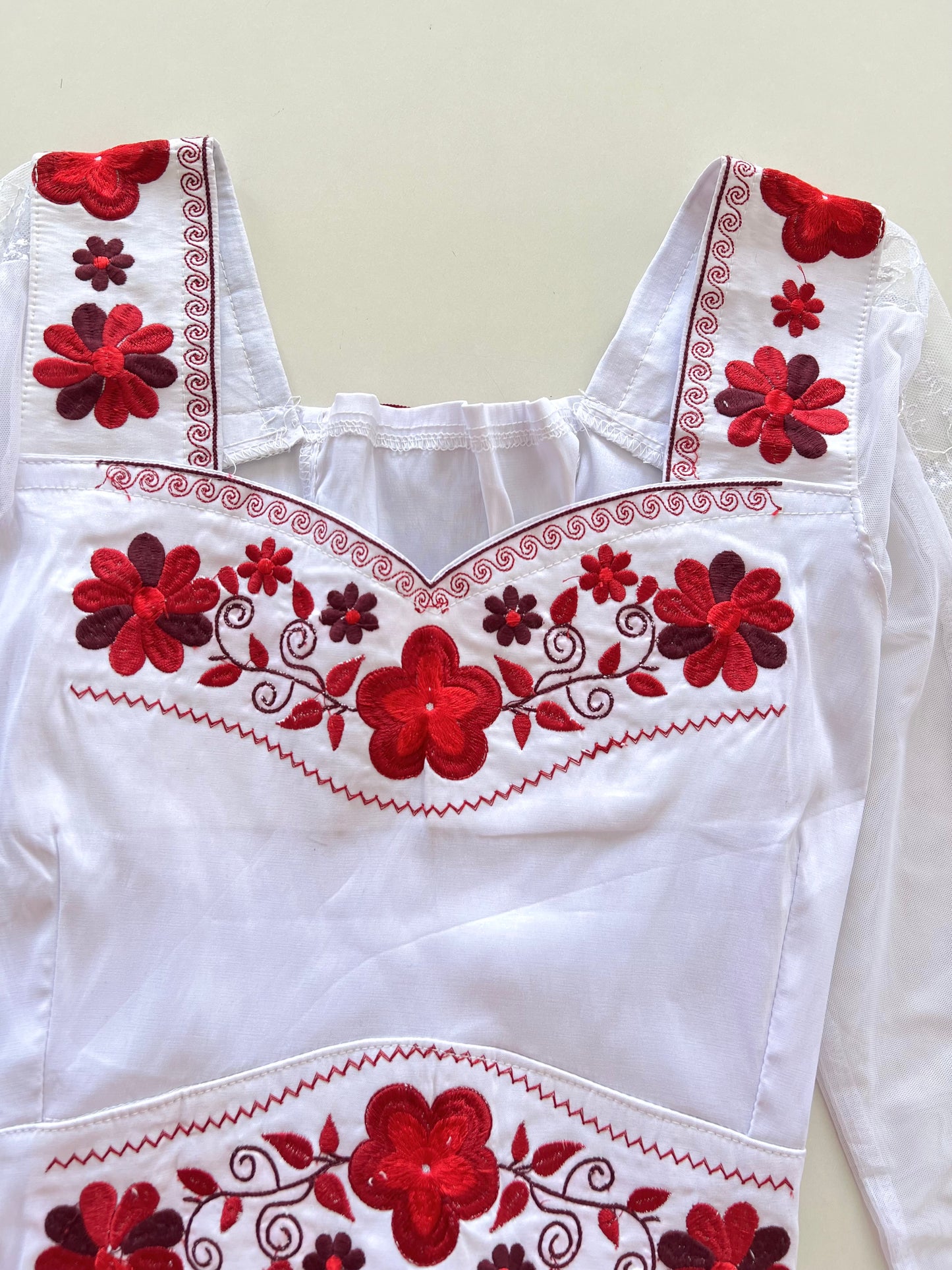 Vintage Embroidered Top-Bust 32 to 34