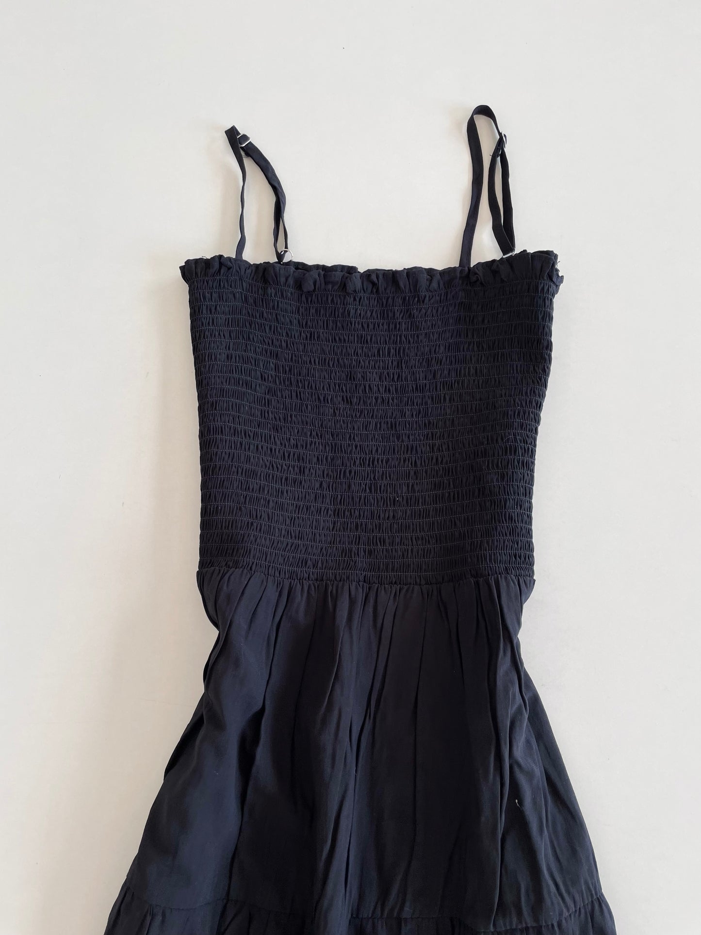 Black Smocked Dress-Bust 32 to 34
