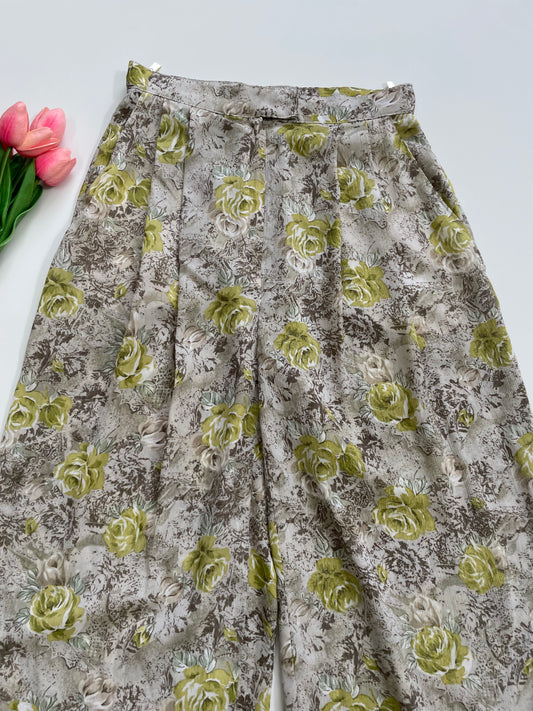 Moddrin Floral Pants-Waist 26