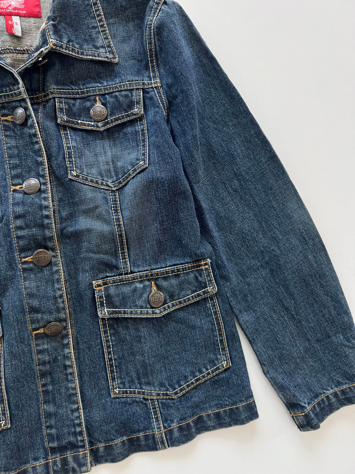 BSB Vintage Denim Jacket-Bust 36