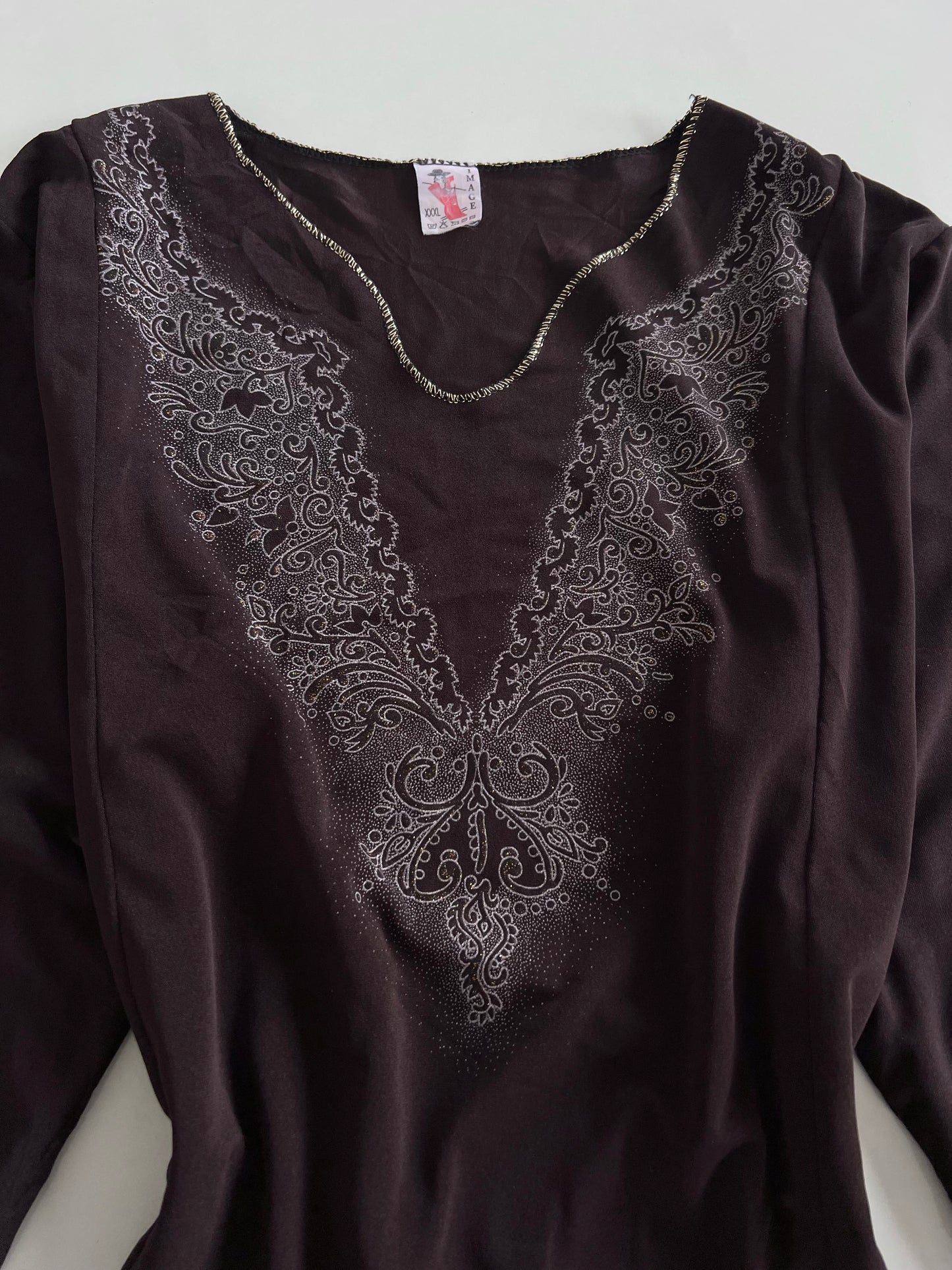 Vintage Embroidered Top-Bust 42 to 44
