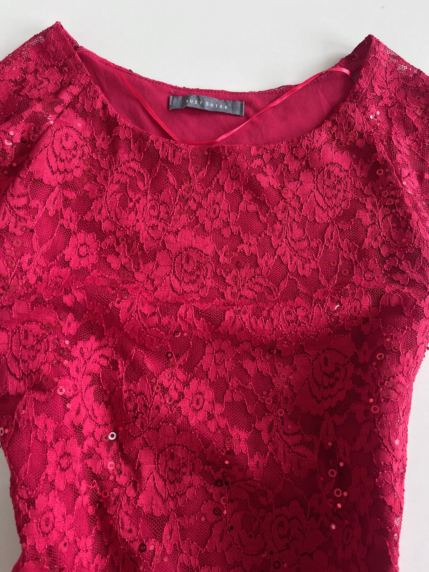 Suzy Shier Sequin Top-Bust 34 to 36