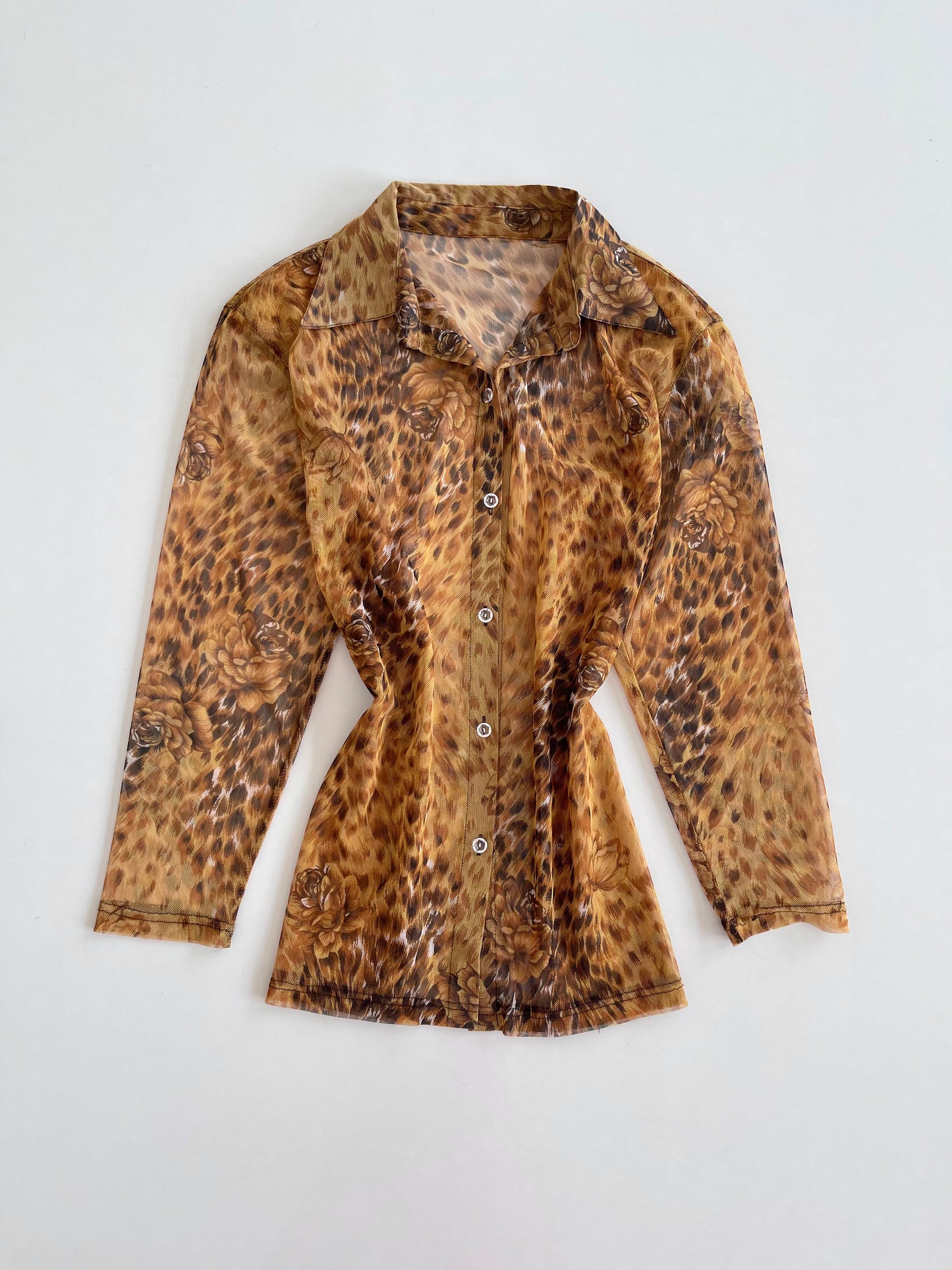 Vintage Sheer Shirt-Bust 48