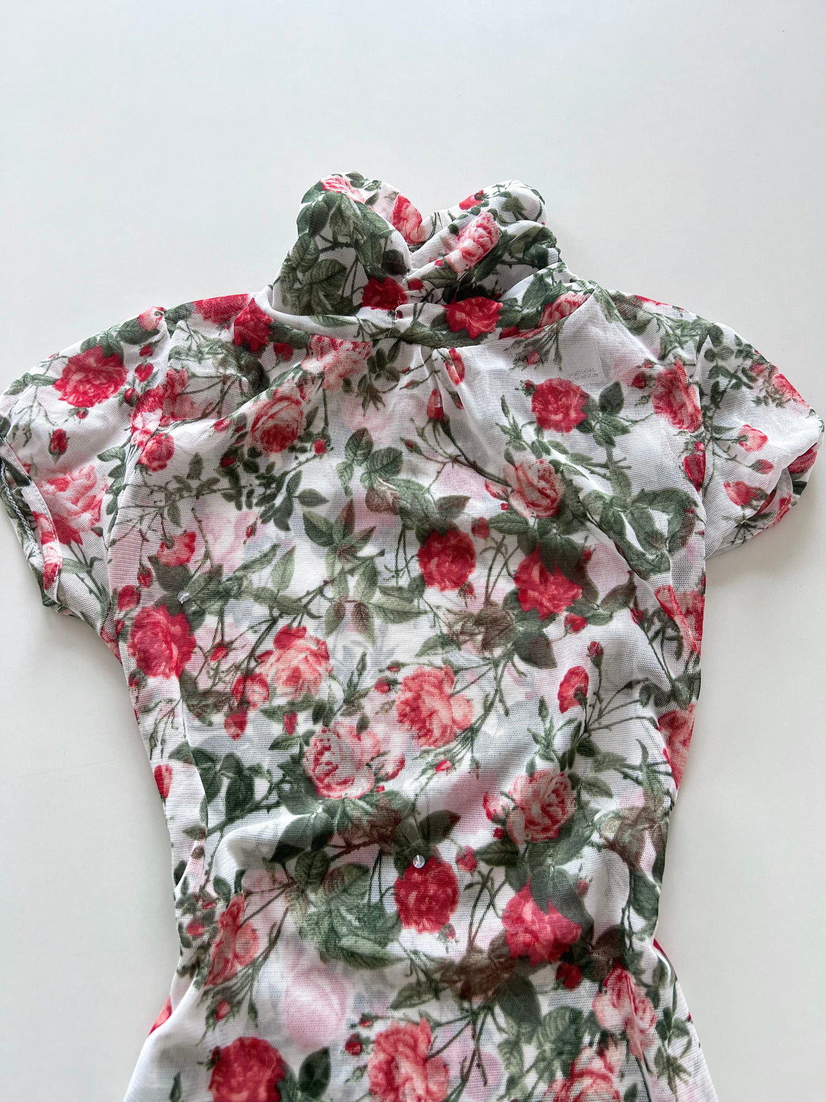 Y2k Sheer Top-Bust 30 to 32