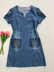 Denim Dress-Bust 34