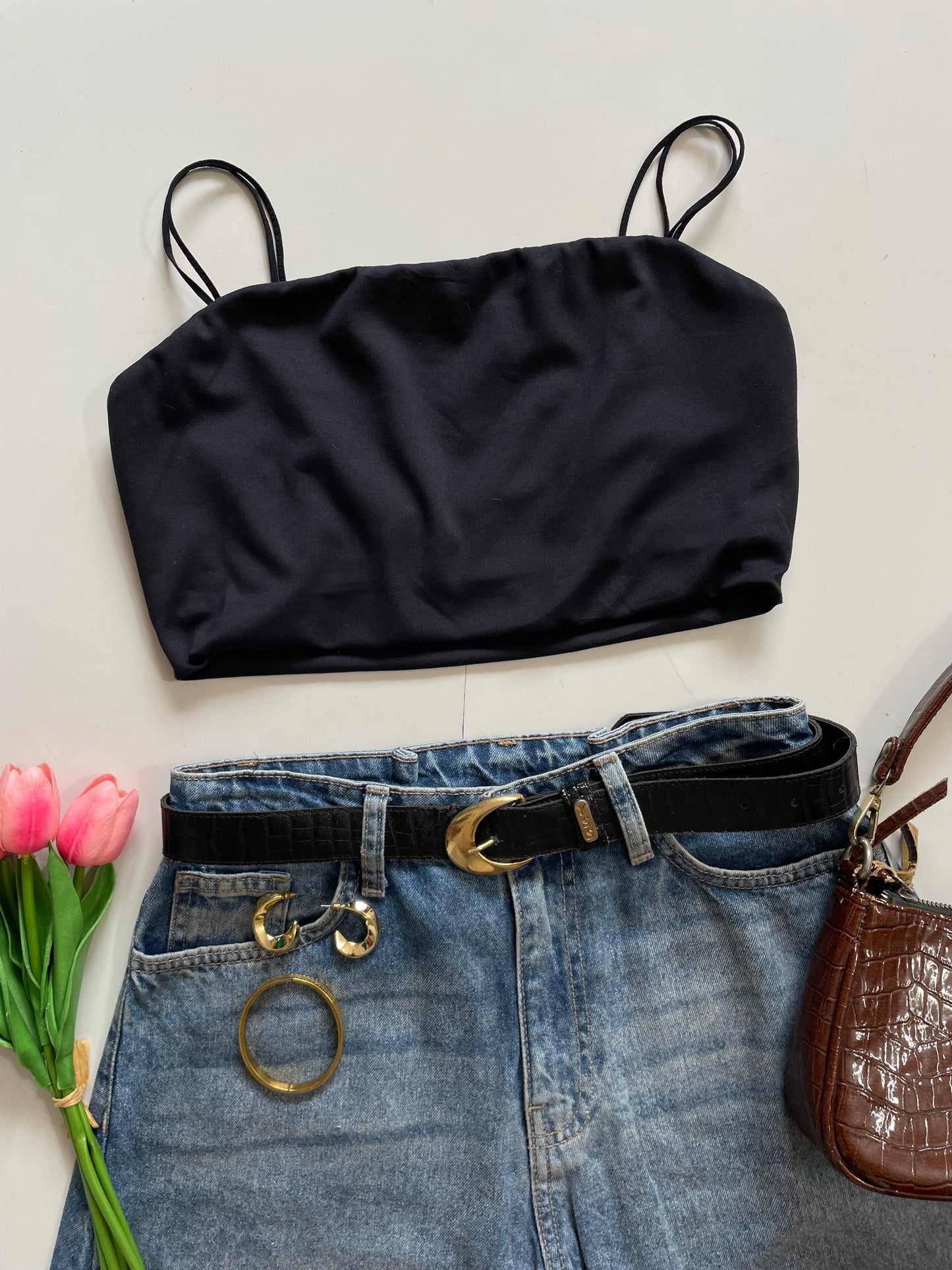 Pazzo Sold Black Top-Bust 30 to 32