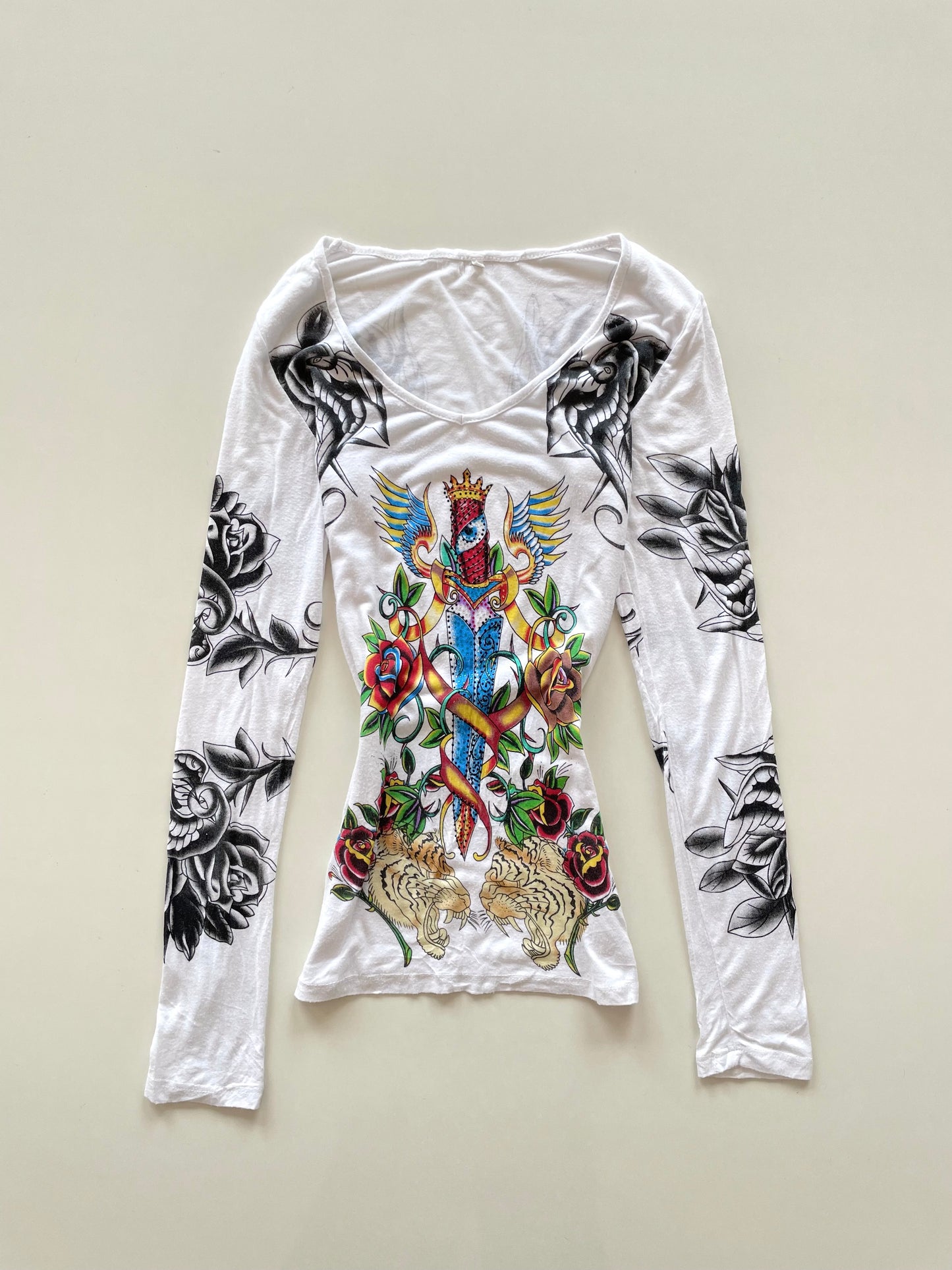 Y2k Cotton Top-Bust  34 to 36