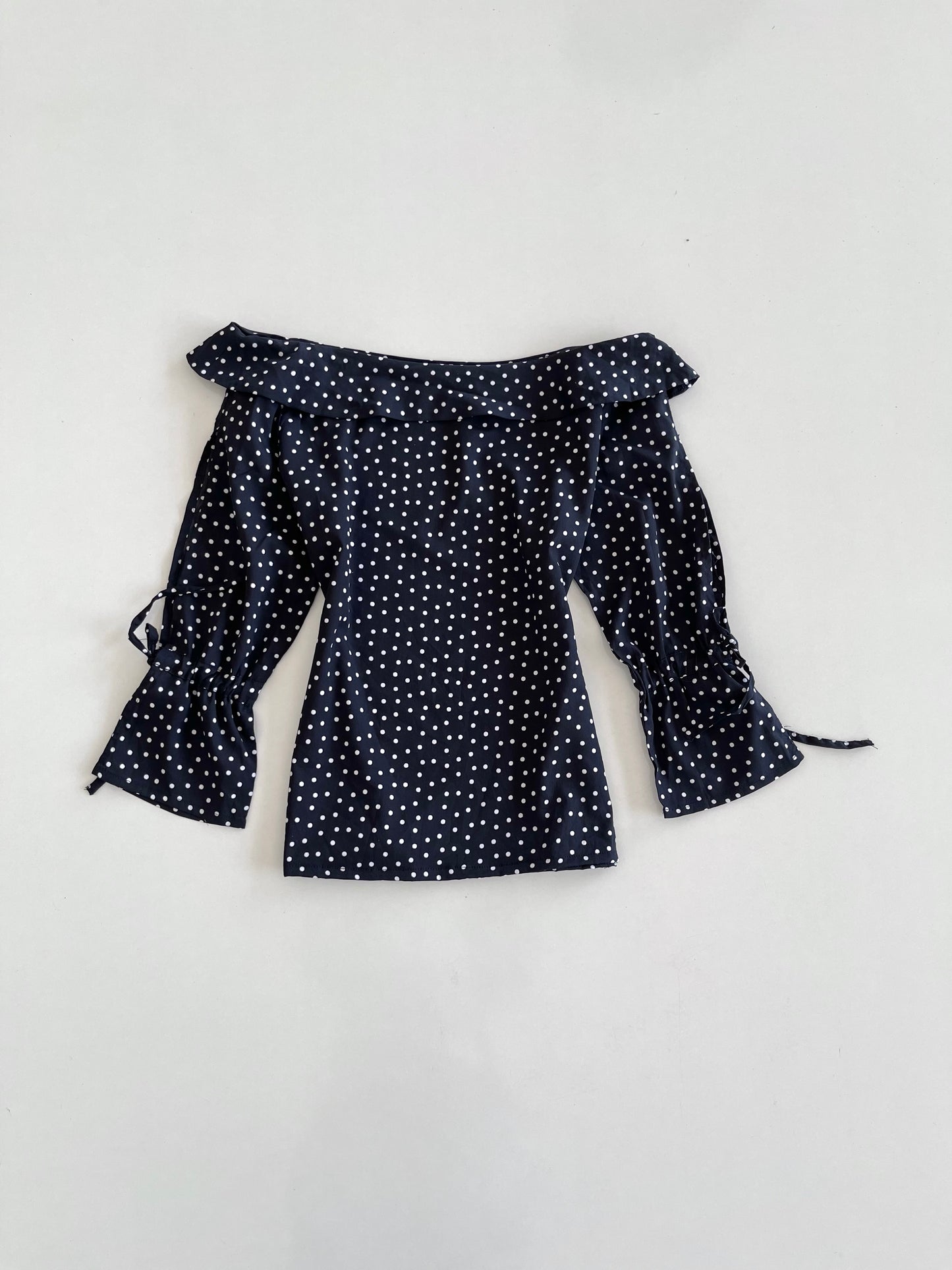 Style Quotient Polka Dot Top-Bust 36