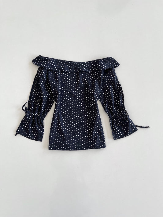 Style Quotient Polka Dot Top-Bust 36
