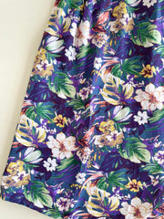 Floral Vintage Skirt-Waist 22 to 28