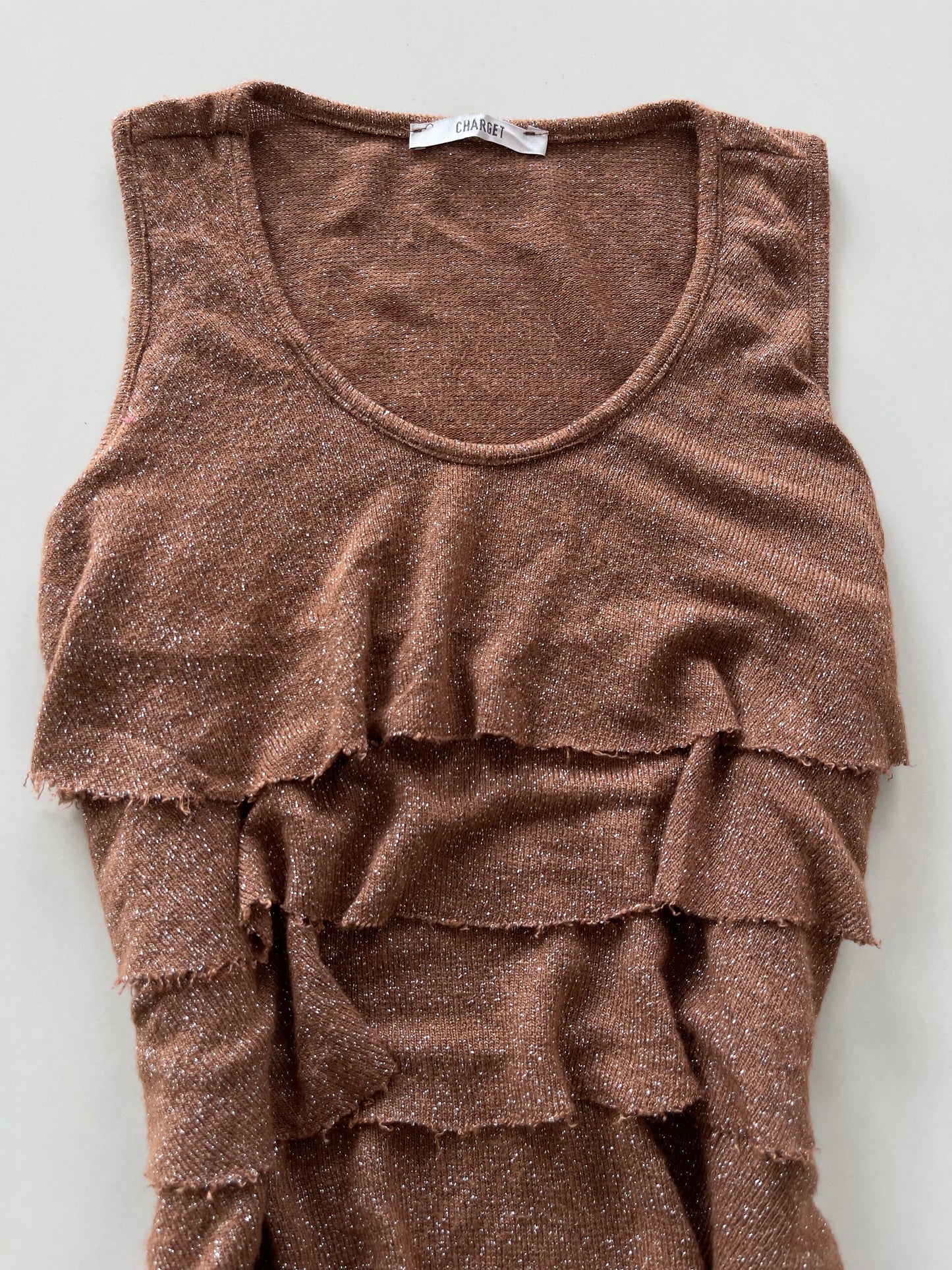Charget Ruffle Top-Bust 32 to 34
