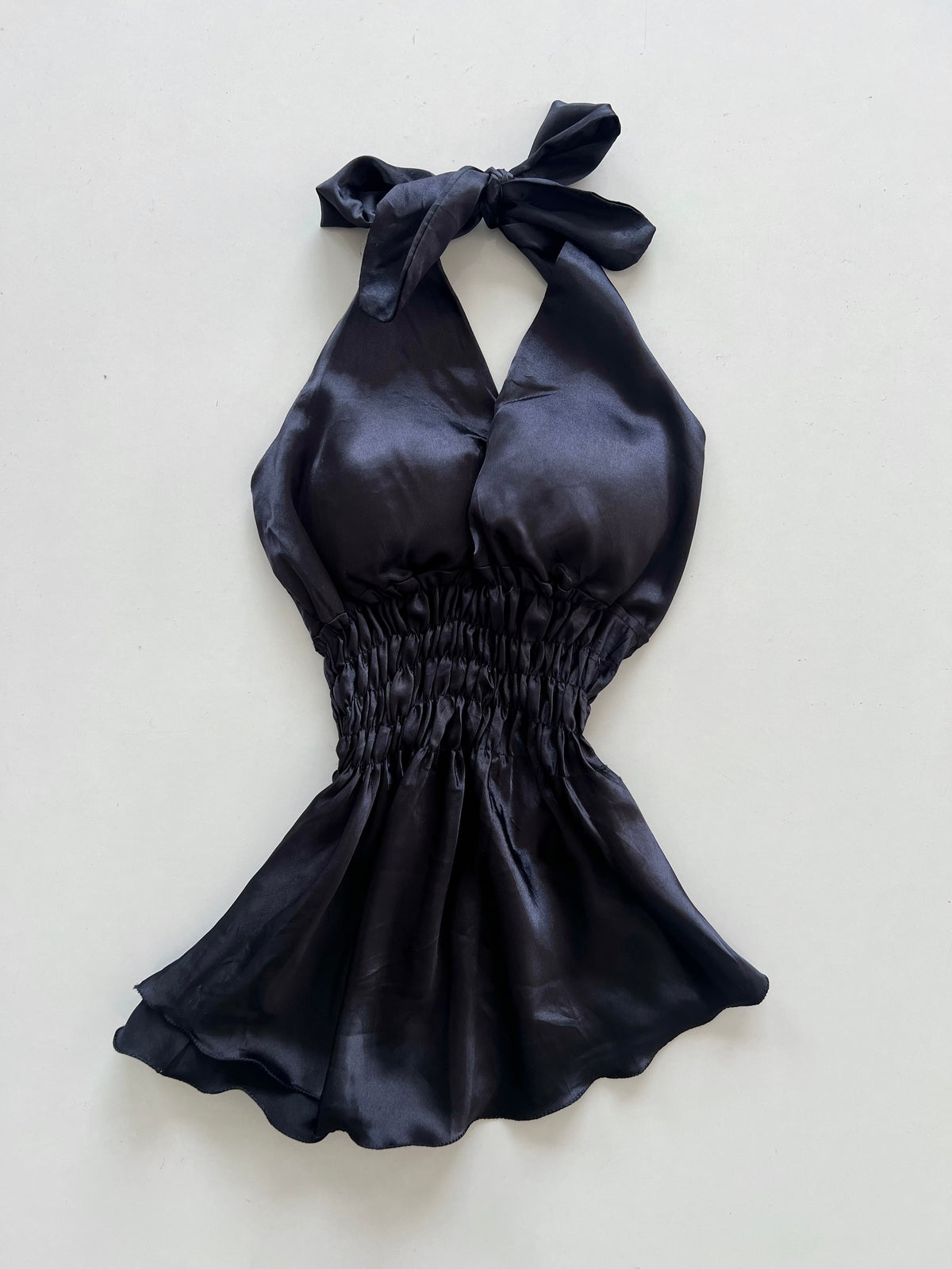 Satin Halter Top-Bust 30 to 32