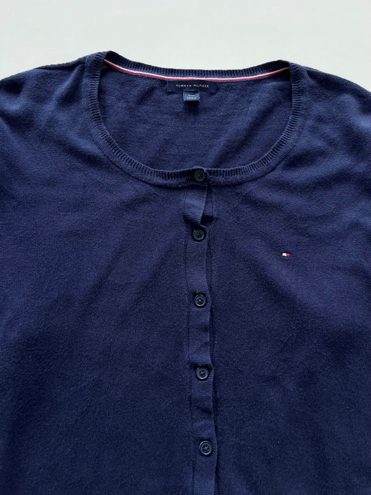Tommy Hilfiger 100%Cotton Vintage Cardigan-Bust 44