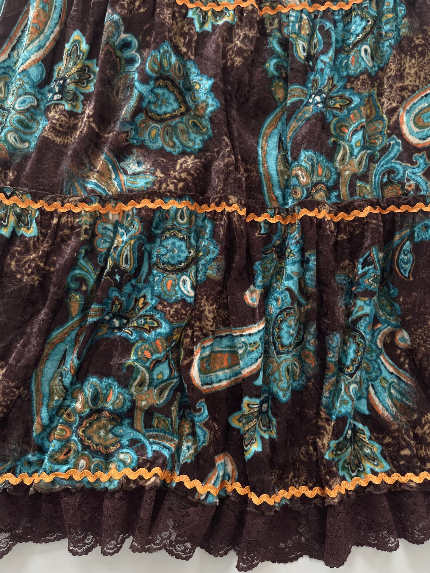 Paisley Vintage Skirt-Waist 30
