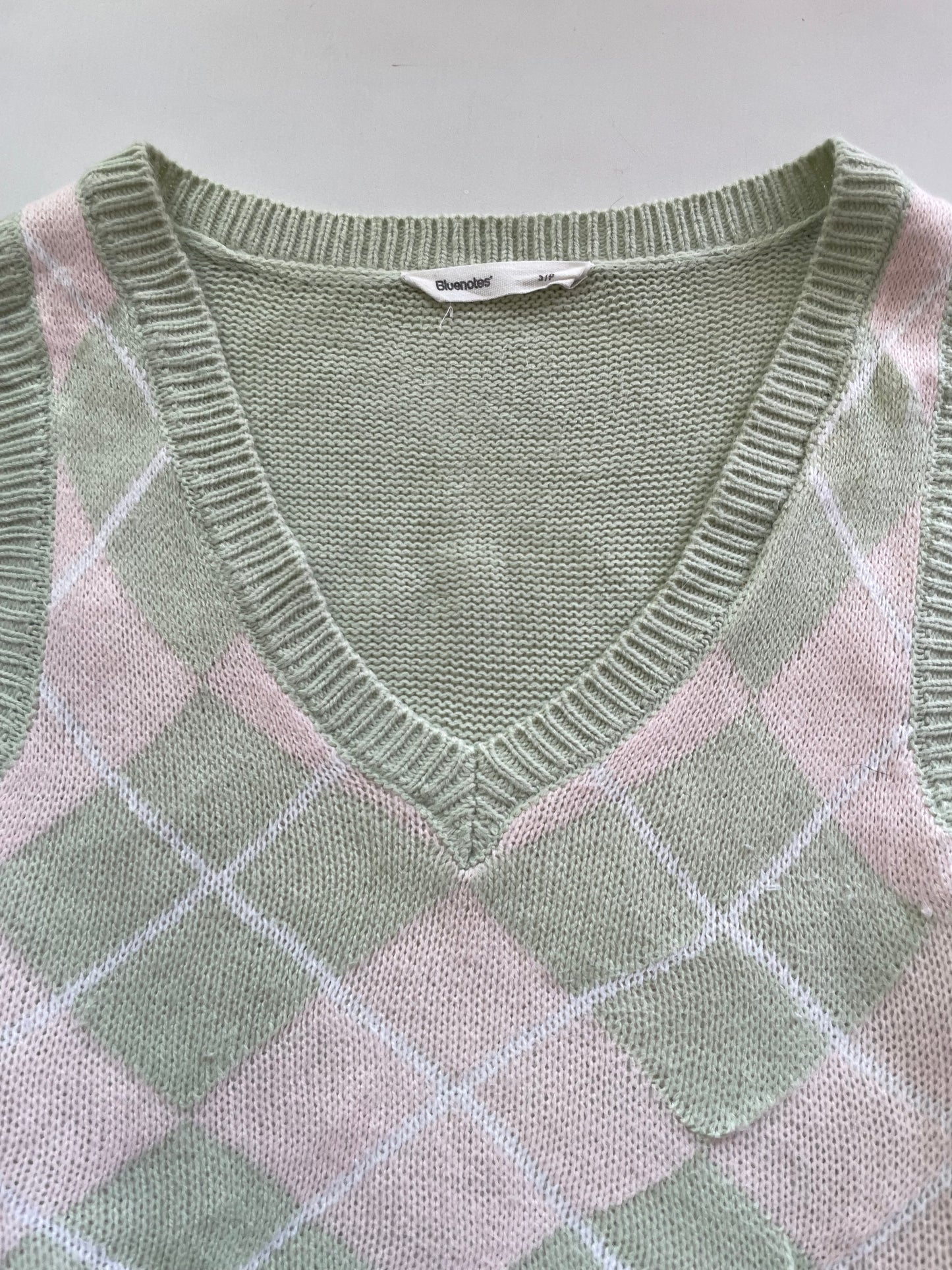 Bluenotes Chunky Sweater Vest-Bust 32