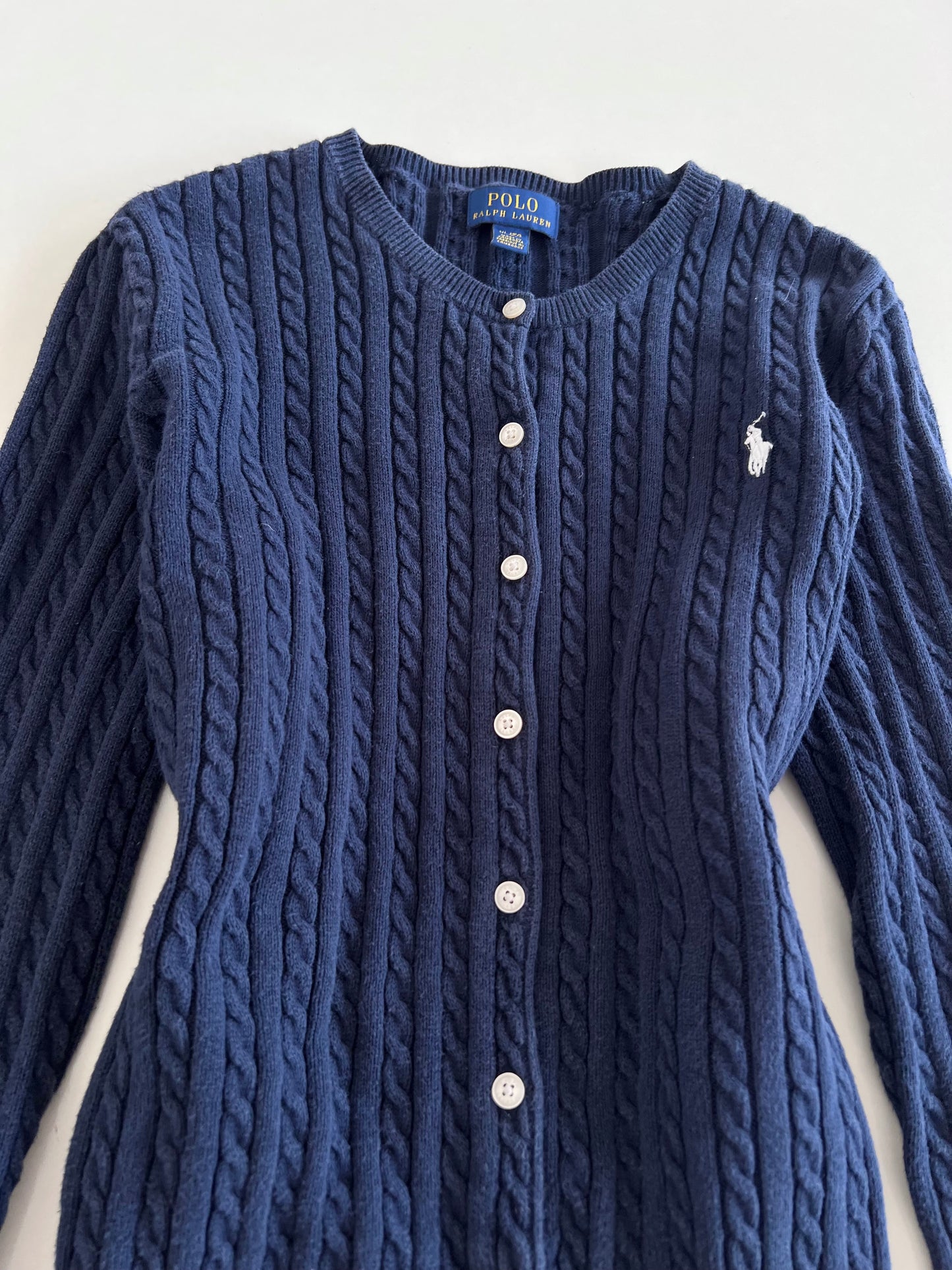 Ralph Lauren 100%Cotton Cardigan-Bust 38