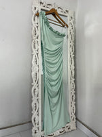 Load image into Gallery viewer, Ruched One Shoulder Dress-Bust 34
