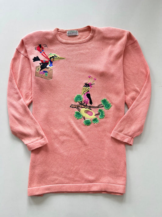 Blue Seven Embroidered Sweater-Bust 48