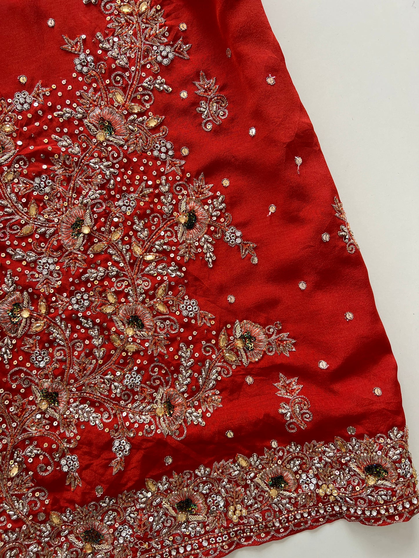 Hand Embroidered Kurta-Bust 42