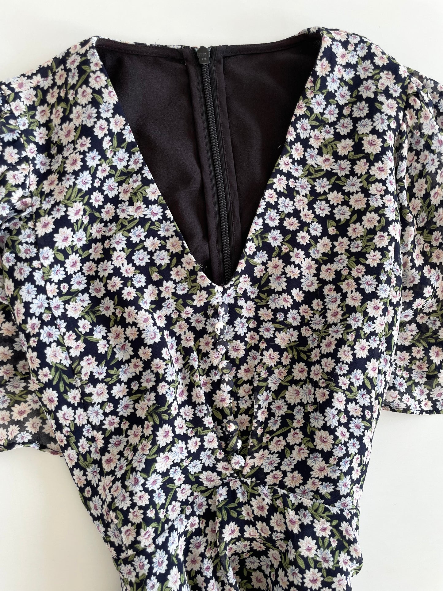 Asymmetric Dress-Bust 34