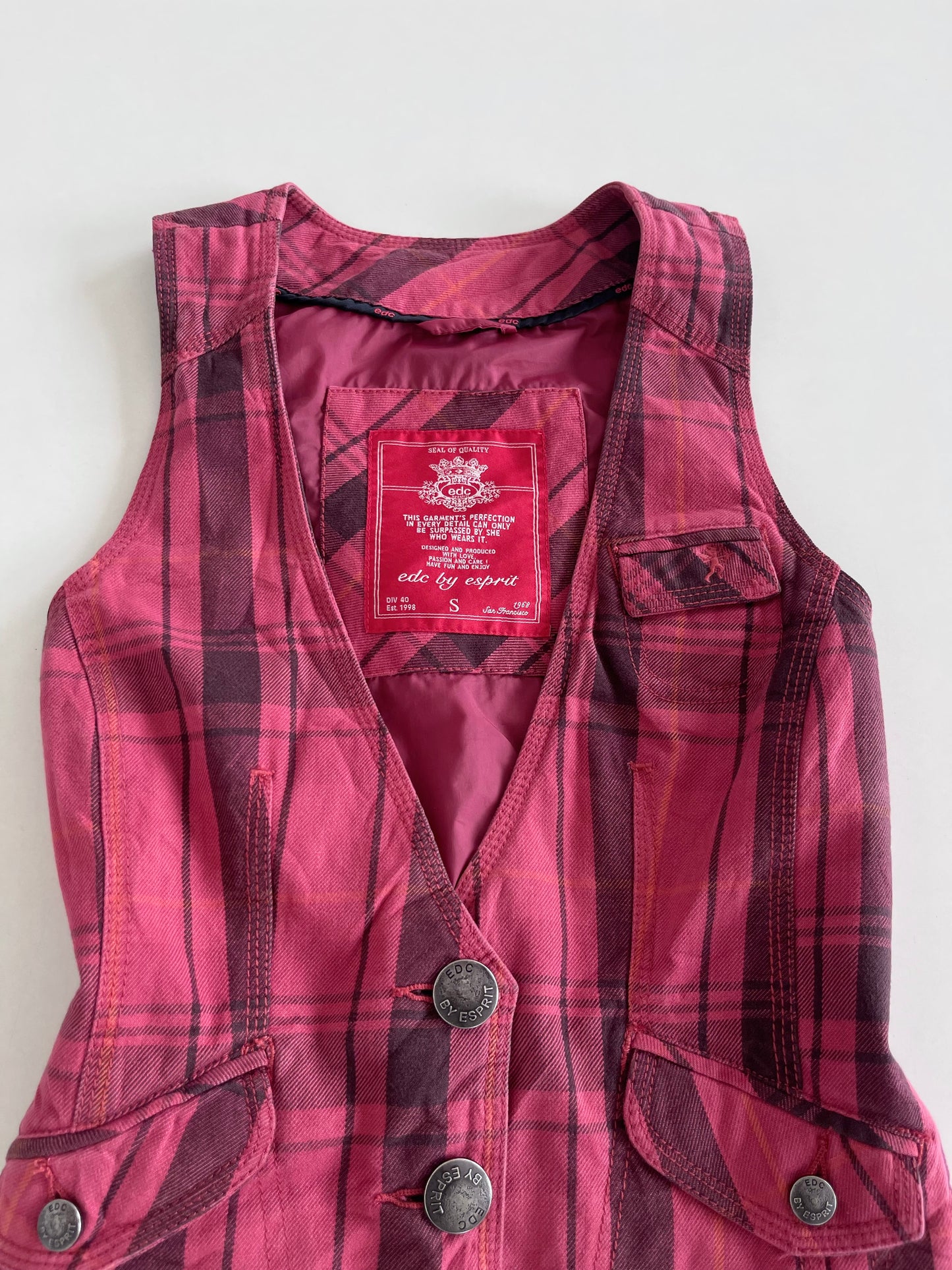 Edc by Esprit Waistcoat-Bust 34