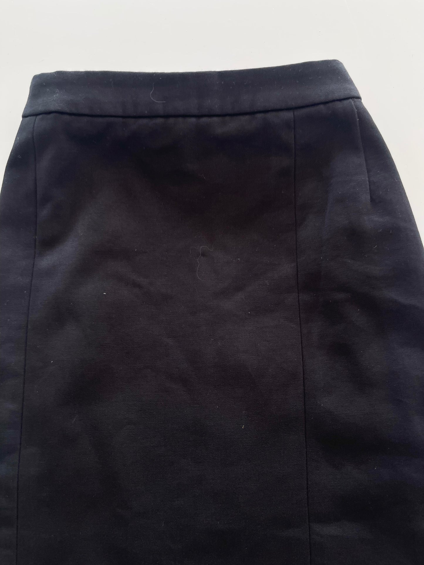 Solid Black Formal Skirt-Waist 30