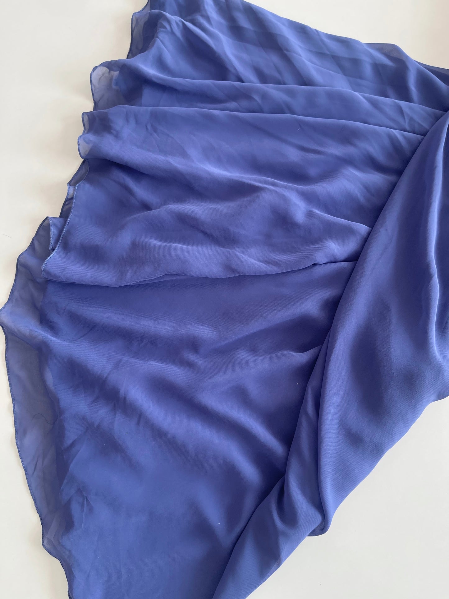 Kennedy Blue Embroidered Dress-Bust 32