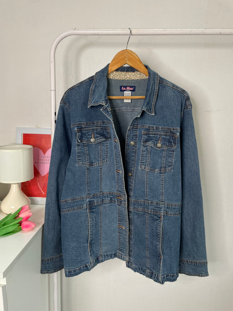 La Blues Denim Jacket - Bust 50