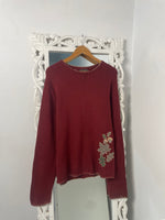 Load image into Gallery viewer, Bit&amp;Bridle Embroidered Sweater-Bust 42

