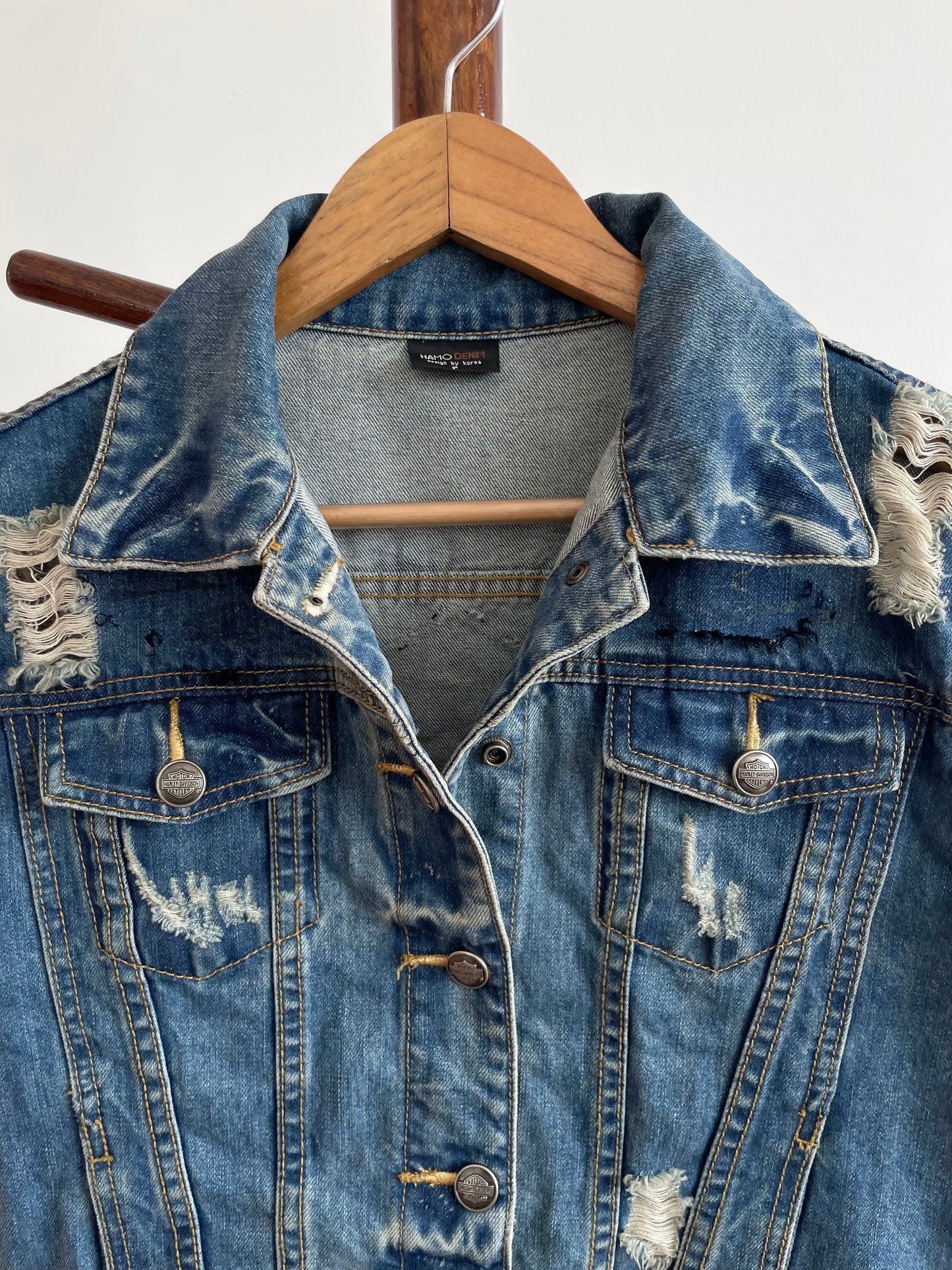 Denim Vest-Chest 38