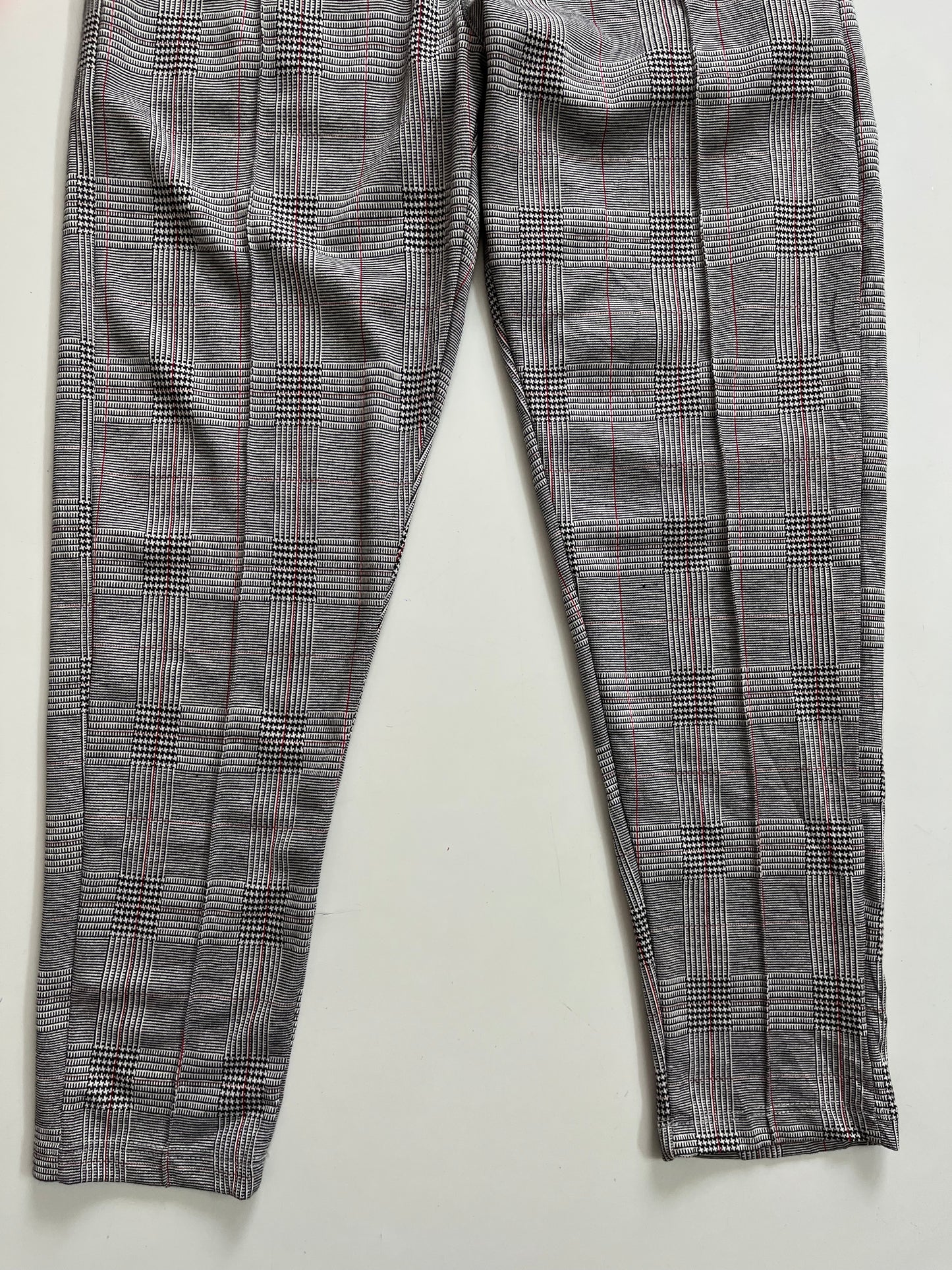 RED BRIDGE DRAWSTRING PLAID PANTS WAIST-26 to 30