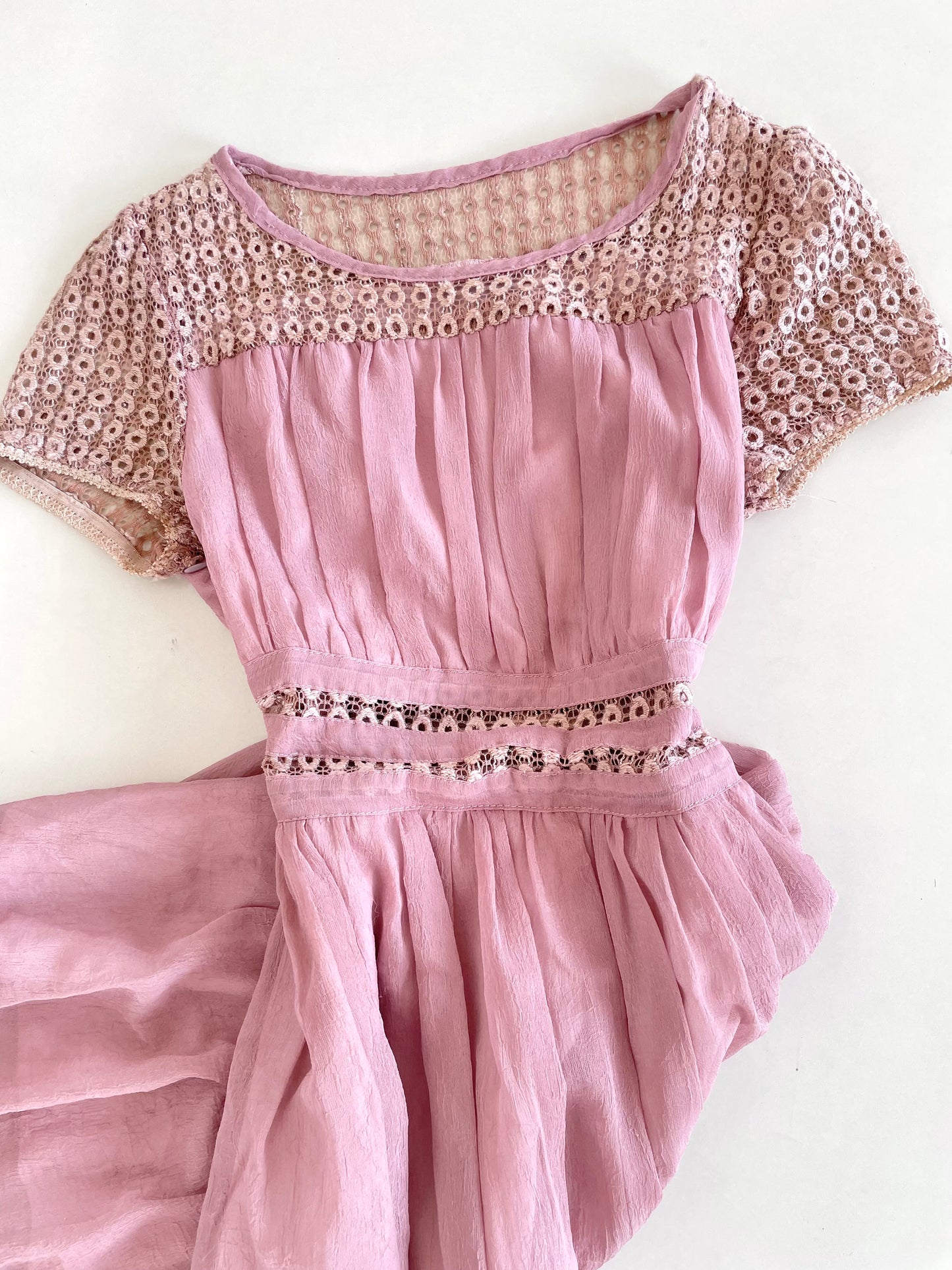 Blush Pink Dress-Bust 34