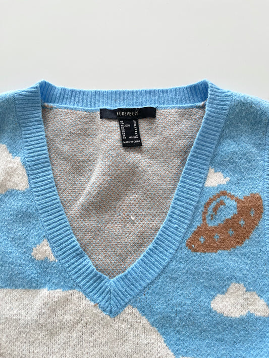Forever21 Pinterest Sweater Vest-Bust 30