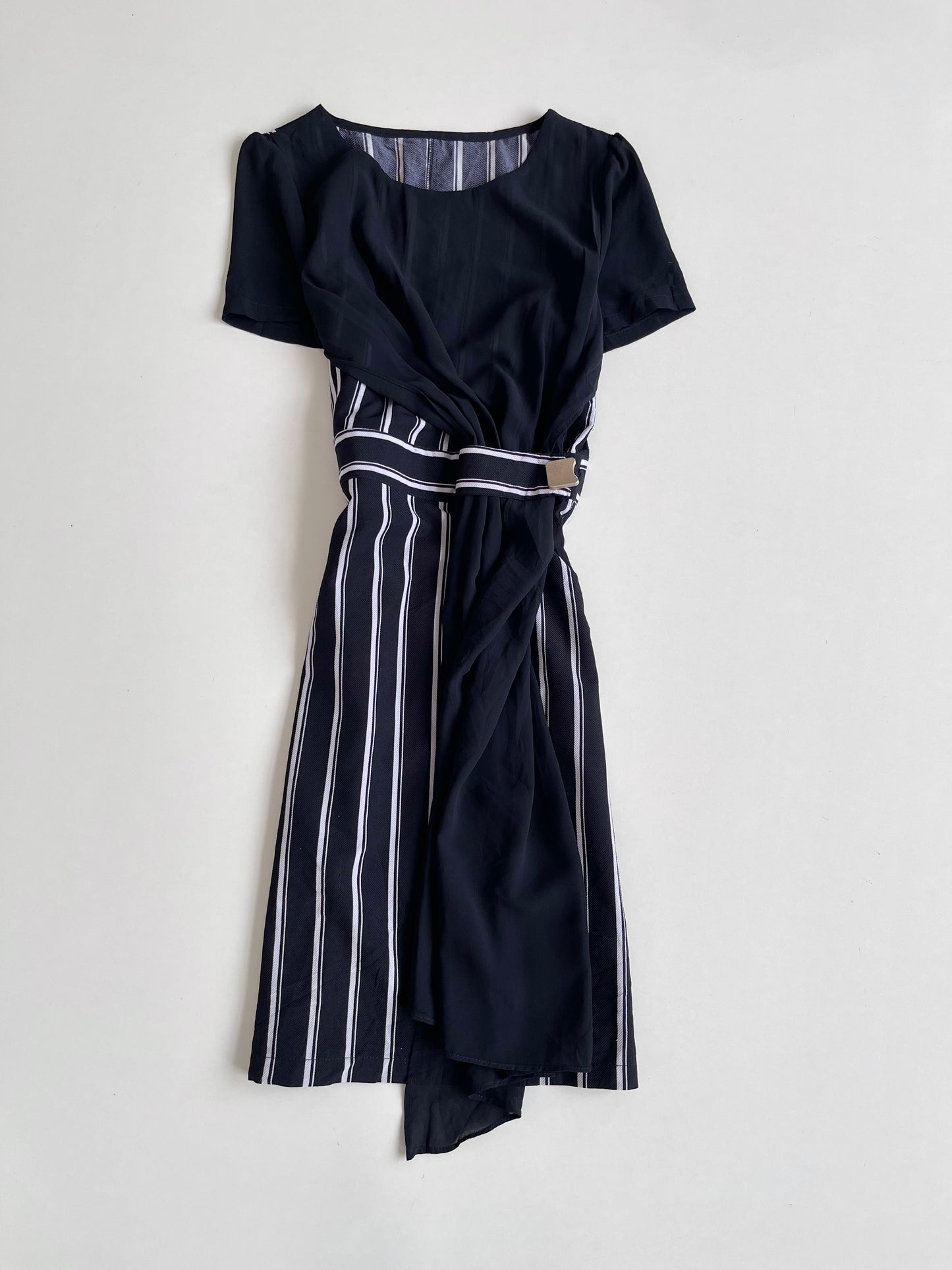 Striped Dress-Bust 32