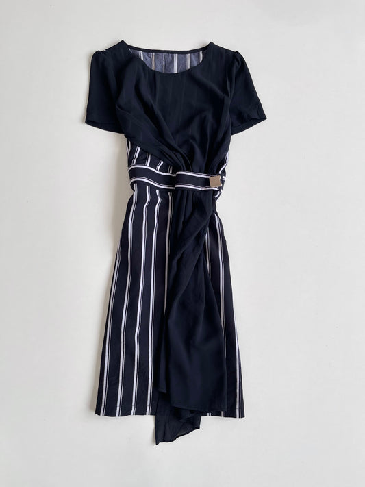 Striped Dress-Bust 32