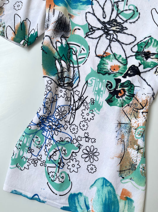 Variations Embroidered Vintage Top-Bust 40 to 42