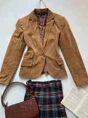 Zara Vintage Corduroy Blazer-Bust 34