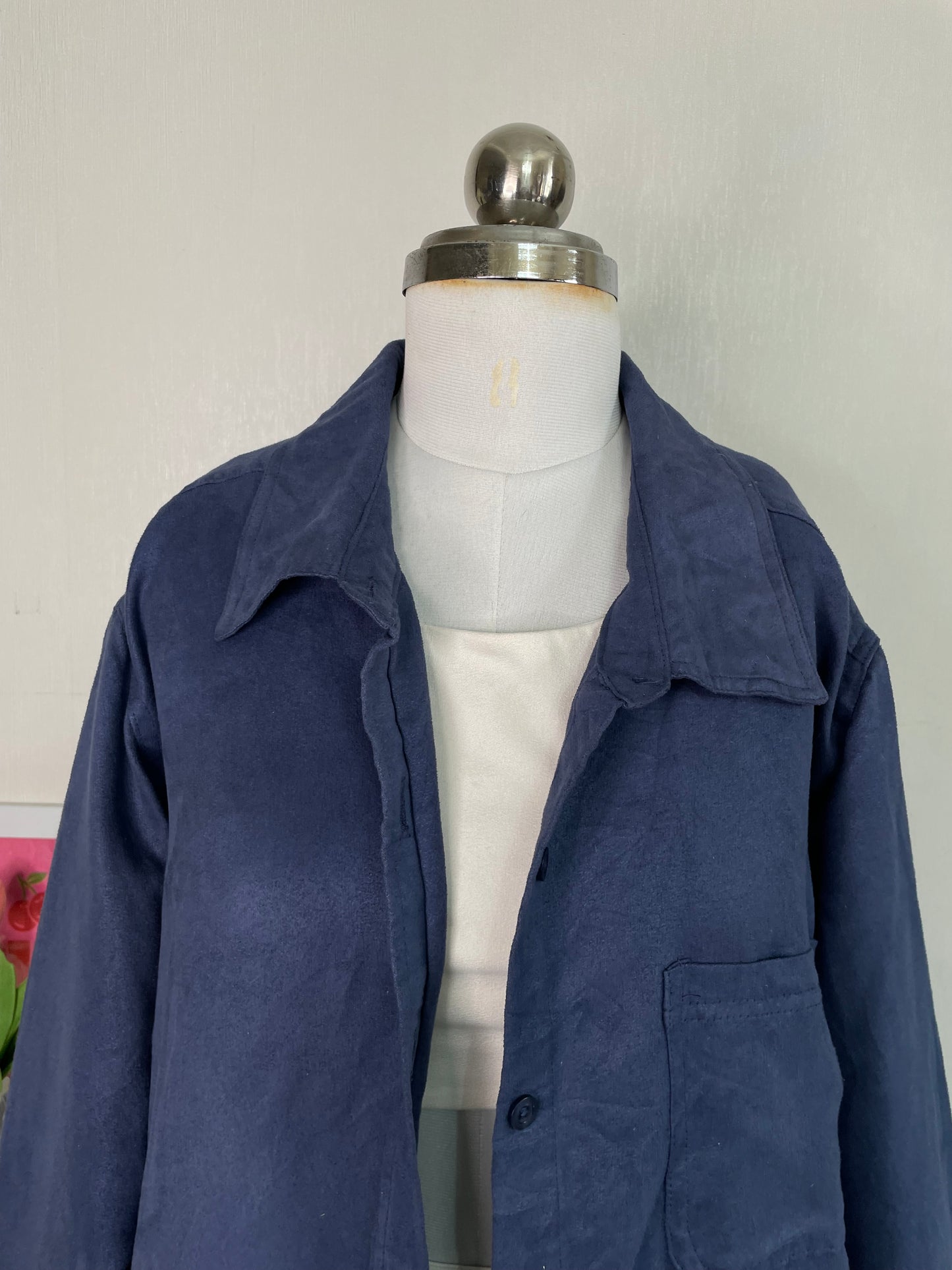 WOMAN WITHIN SUEDE SHIRT - BUST 56