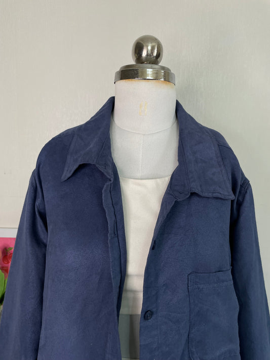 WOMAN WITHIN SUEDE SHIRT - BUST 56