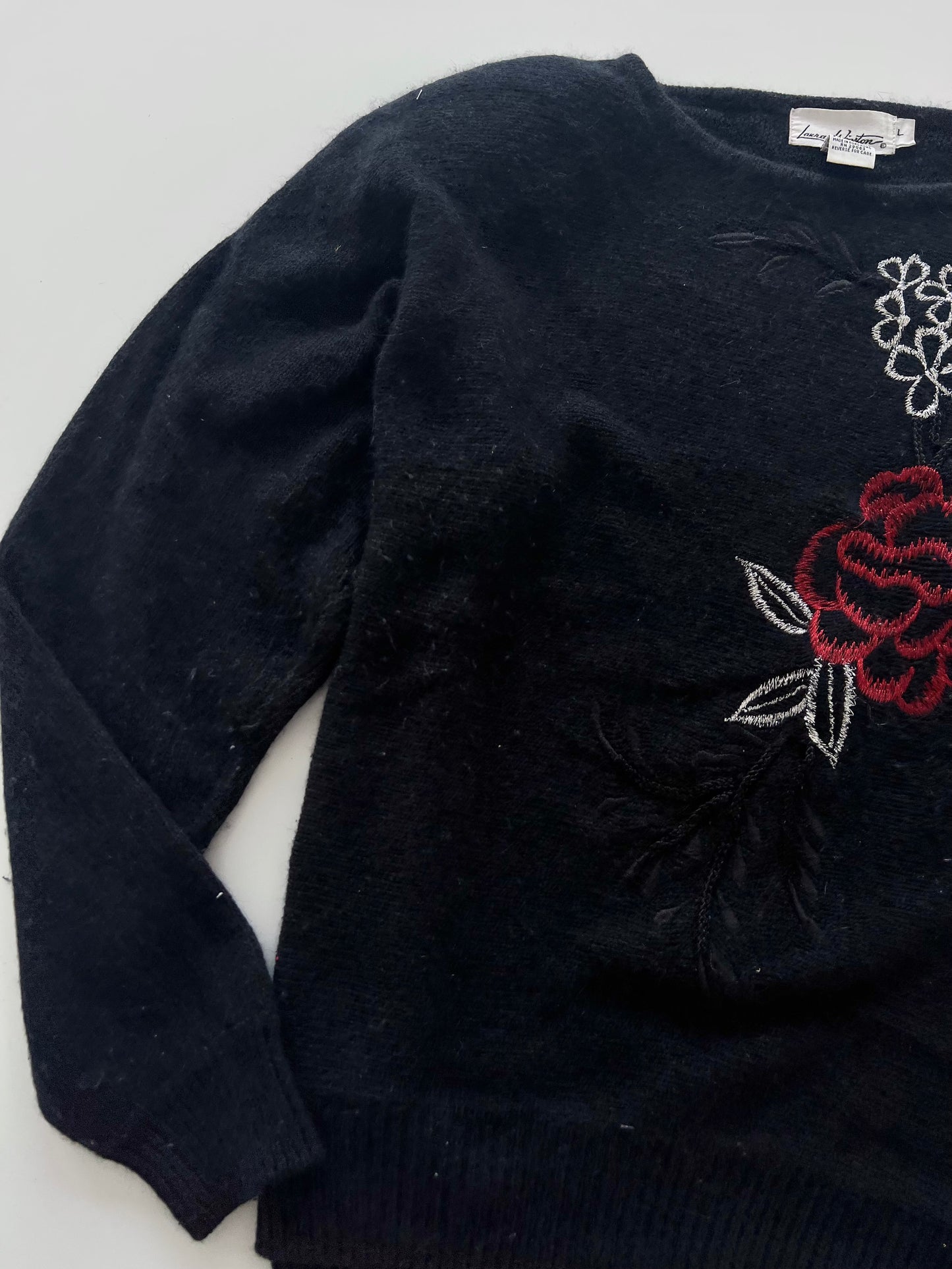 Laura Winston Embroidered Sweater-Bust 42