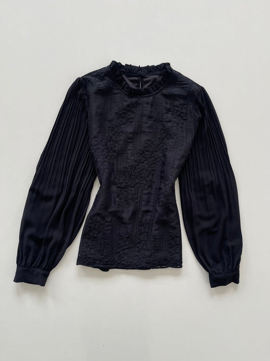 Vintage Embroidered Top-Bust 38