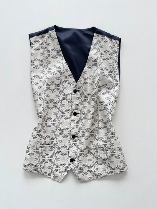 Jacquard Vintage Waistcoat-Bust 44