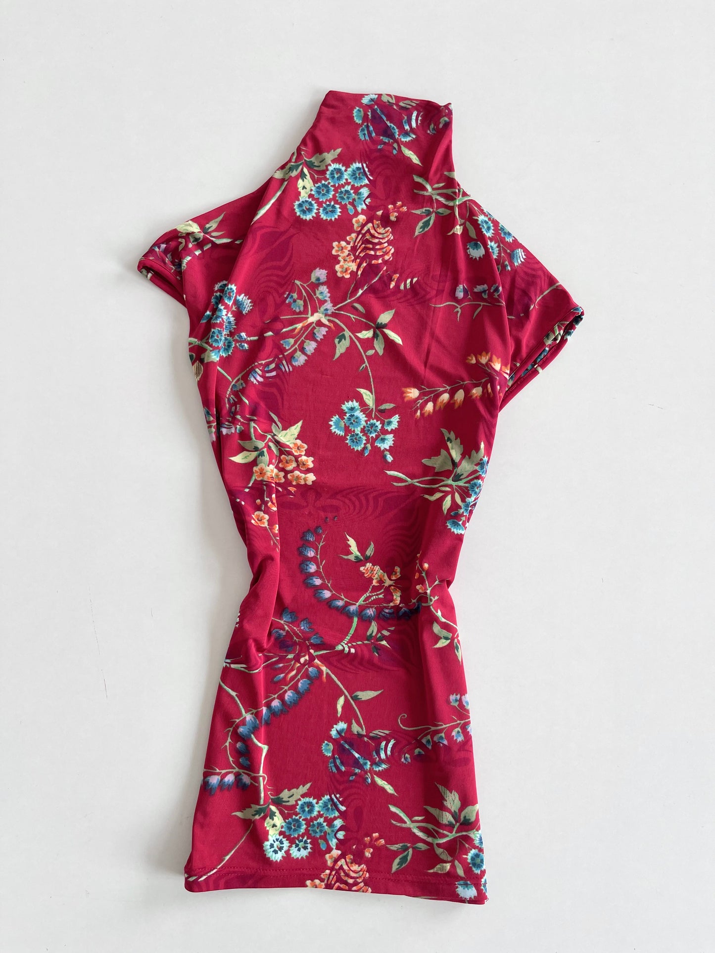 Floral Vintage Top-Bust 36 to 38
