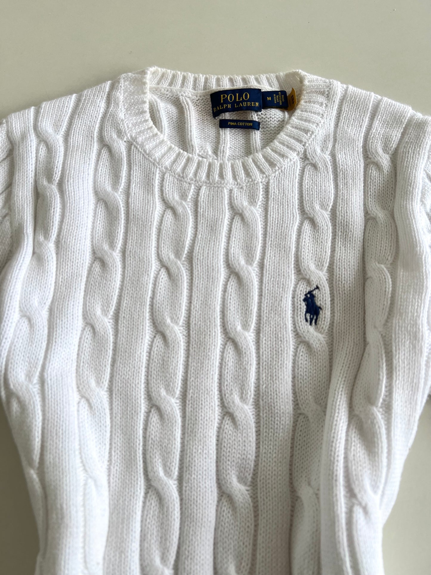 Ralph Lauren Pima Cotton Vintage Sweater-Bust 38