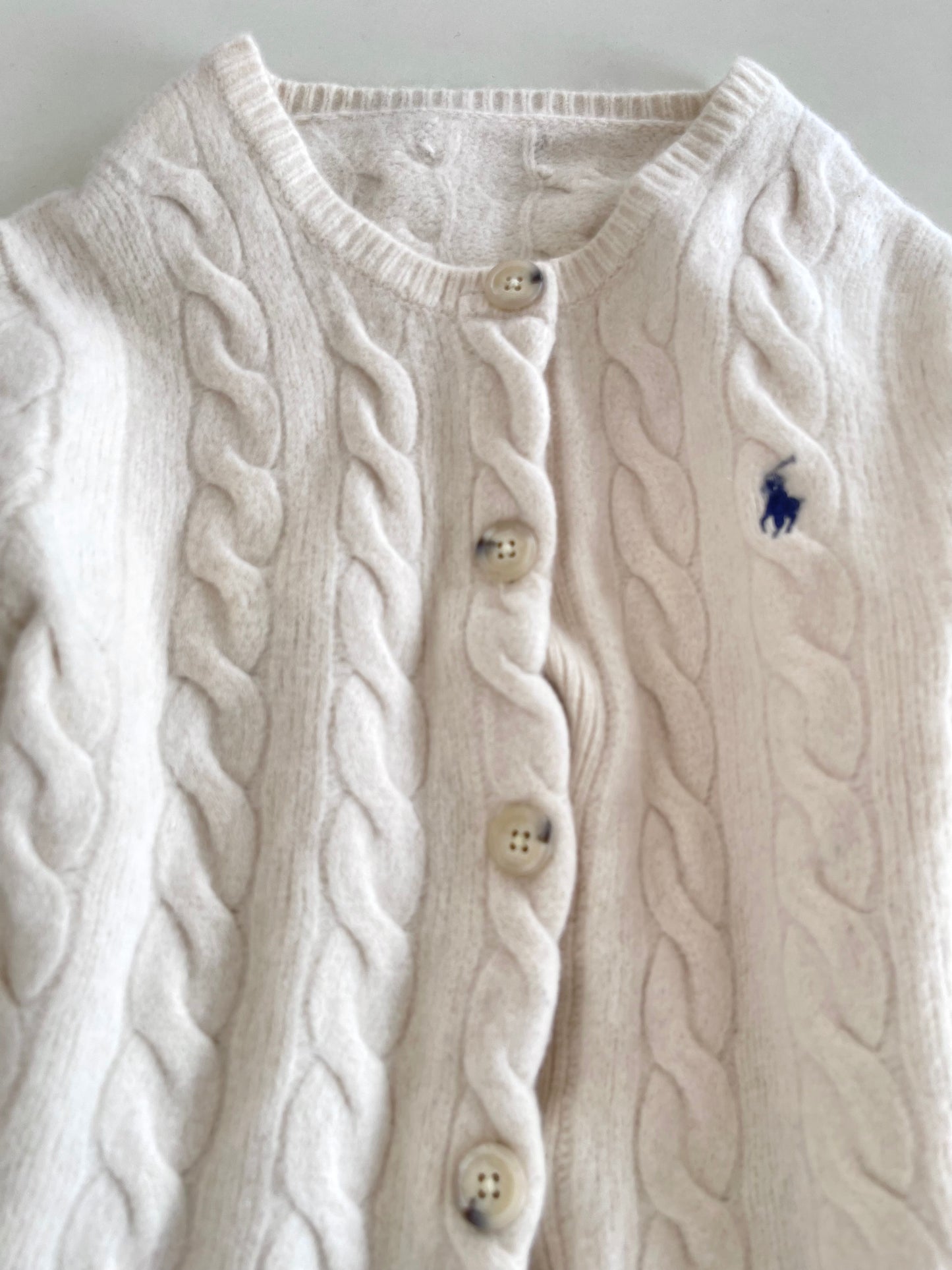 Ralph Lauren 90% Wool Vintage Cardigan-Bust 34